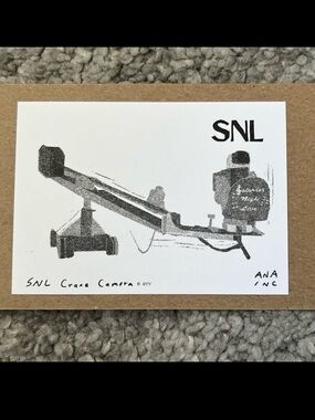 Anastasia Inciardi Mini Print - SNL Crane Camera